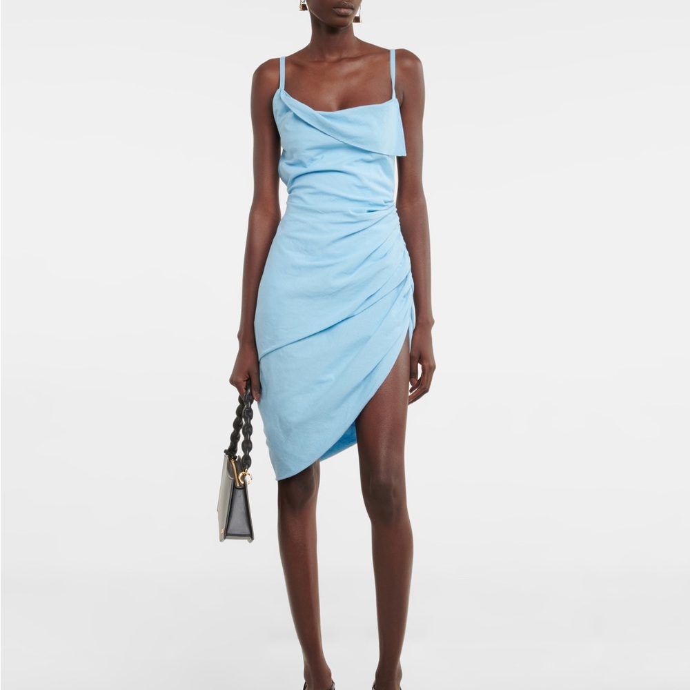Jacquemus La Robe Saudade voile minidress